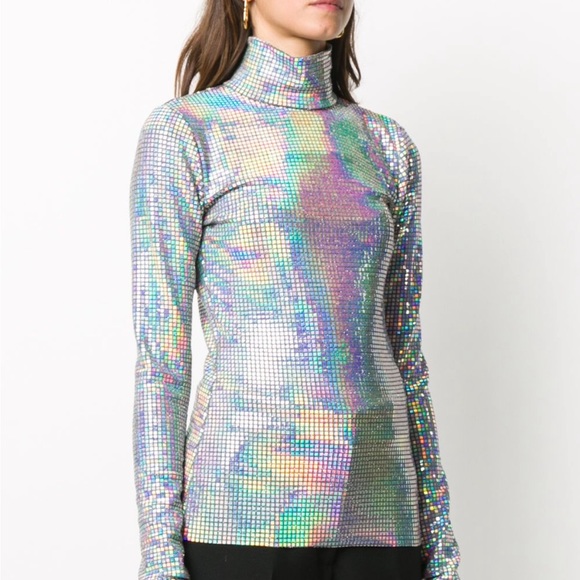 MSGM iridescent roll top - Picture 2 of 7